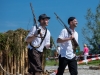 Historische Piratenschlacht in Oberndorf an und auf der Salzach am 13.08.2023; Wird alle 5 Jahre veranstaltet vom SchifferschÃ¼tzen Corps Oberndorf  
Foto und Copyright: Moser Albert, Fotograf, 5201 Seekirchen, Weinbergstiege 1, Tel.: 0043-676-7550526 mailto:albert.moser@sbg.at  www.moser.zenfolio.com