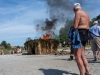 Historische Piratenschlacht in Oberndorf an und auf der Salzach am 13.08.2023; Wird alle 5 Jahre veranstaltet vom SchifferschÃ¼tzen Corps Oberndorf  
Foto und Copyright: Moser Albert, Fotograf, 5201 Seekirchen, Weinbergstiege 1, Tel.: 0043-676-7550526 mailto:albert.moser@sbg.at  www.moser.zenfolio.com