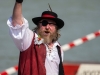 Historische Piratenschlacht in Oberndorf an und auf der Salzach am 13.08.2023; Wird alle 5 Jahre veranstaltet vom SchifferschÃ¼tzen Corps Oberndorf  
Foto und Copyright: Moser Albert, Fotograf, 5201 Seekirchen, Weinbergstiege 1, Tel.: 0043-676-7550526 mailto:albert.moser@sbg.at  www.moser.zenfolio.com