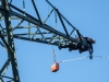 Vorseilzug mittels Hubschrauber bei der 380kV Leitung in Seekirchen am 15.02.2023  
Foto und Copyright: Moser Albert, Fotograf, 5201 Seekirchen, Weinbergstiege 1, Tel.: 0043-676-7550526 mailto:albert.moser@sbg.at  www.moser.zenfolio.com