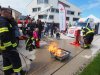 Blulichttag in Mattighofen vor der Motorhall mit Polizei, Feuerwehr und Rettung am 9. Mai 2025