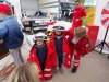Blulichttag in Mattighofen vor der Motorhall mit Polizei, Feuerwehr und Rettung am 9. Mai 2025