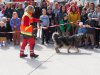 Blulichttag in Mattighofen vor der Motorhall mit Polizei, Feuerwehr und Rettung am 9. Mai 2025