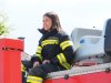 Blulichttag in Mattighofen vor der Motorhall mit Polizei, Feuerwehr und Rettung am 9. Mai 2025