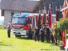 Zum 100-Jahre-Jubiläum des Feuerwehr-Lösvhzuges Neufahrn (Gemeine Neumarkt am Wallersee) wurde eine neues Tanklöschfahrzeug von Stadtpfarrer Gottfried Laireiter gesegnet.