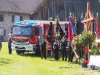 Zum 100-Jahre-Jubiläum des Feuerwehr-Lösvhzuges Neufahrn (Gemeine Neumarkt am Wallersee) wurde eine neues Tanklöschfahrzeug von Stadtpfarrer Gottfried Laireiter gesegnet.