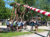 Maibaumaufstellen in Mattsee, Bild: Rule