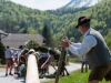 Maibaumaufstellen bei der WaschlmÃ¼hle in Ebenau am 01.05.2019, organisiert vom Trachtenverein "D'Stoawandler" Ebenau;  
Foto und Copyright: Moser Albert