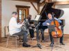 12. "Musiktage Hundsmarktmühle", veranstaltet von der Pianistin Cornelia Herrmann, in der Hundsmarktmühle in Thalgau am 20.06.2025.  
„Cinema & Hits"
Mate Bekavac, Klarinette; 
Giovanni Gnocchi, Violoncello; 
Cornelia Herrmann, Klavier; 
Foto und Copyright: Moser Albert, Fotograf, 5201 Seekirchen, Weinbergstiege 1, Tel.: 0043-676-7550526 mailto:albert.moser@sbg.at  www.moser.zenfolio.com