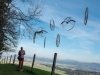 Vernissage zur Kunstinstallation von Franz GÃRG (Neumarkt) am Buchberg bei der Aussichtsplattform am 13.04.2022  
Foto und Copyright: Moser Albert, Fotograf, 5201 Seekirchen, Weinbergstiege 1, Tel.: 0043-676-7550526 mailto:albert.moser@sbg.at  www.moser.zenfolio.com