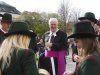 Festumzug und Begrüssung mit der anschließenden ersten Messe von Pfarrer Johann Holzinger