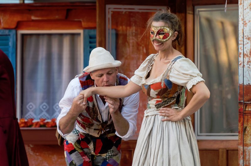 AuffÃ¼hrung des Salzburger StraÃentheaters in Seekirchen am 29.07.2021.  