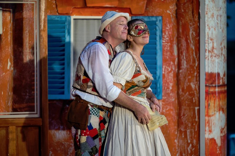 AuffÃ¼hrung des Salzburger StraÃentheaters in Seekirchen am 29.07.2021.  