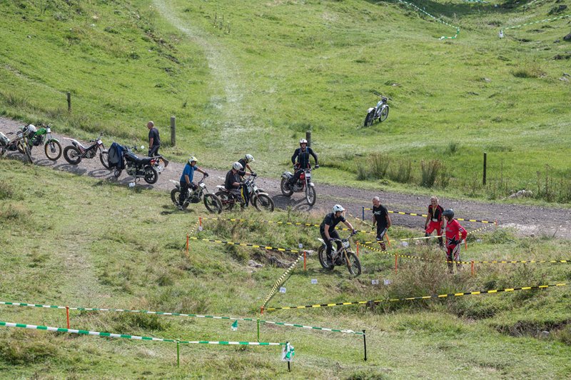 Int. Klassik 2-Tage Trial GaiÃau am 10.09.2020; Wertung als 7. und 8. Lauf des Klassik Trail A-Cups 2020; 
Foto und Copyright: Moser Albert, Fotograf, 5201 Seekirchen, Weinbergstiege 1, Tel.: 0043-676-7550526 mailto:albert.moser@sbg.at  www.moser.zenfolio.com