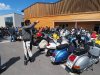 19. Rollerweihe und Vespatreffen des Flachgauer Vespa-Club auf dem Geländer der Trumer Brauerei in Obertrum.