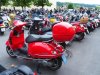 19. Rollerweihe und Vespatreffen des Flachgauer Vespa-Club auf dem Geländer der Trumer Brauerei in Obertrum.