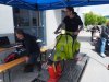 19. Rollerweihe und Vespatreffen des Flachgauer Vespa-Club auf dem Geländer der Trumer Brauerei in Obertrum.