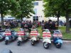 19. Rollerweihe und Vespatreffen des Flachgauer Vespa-Club auf dem Geländer der Trumer Brauerei in Obertrum.